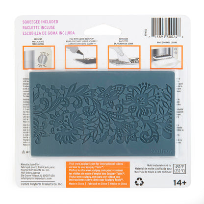 Sculpey Tools™ Oven-Safe Molds:  Lace